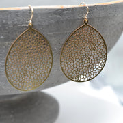 Art Deco Filigree, Gold Filled and Brass