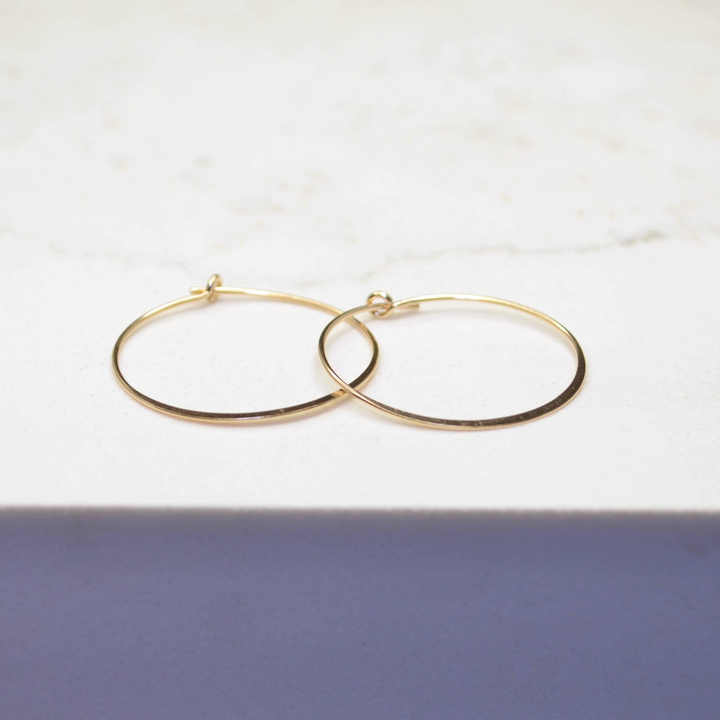 Easy Gold Filled Everyday Hoops