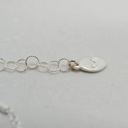 Silver Anklet,  Sterling Silver Paperclip Chain Anklet with Heart Charm, Layering Anklet, Silver Body Jewelry