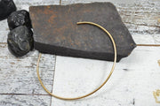 Choker / Open Collar Necklace - Gold, Bronze - Sela+Sage - Choker/Collar