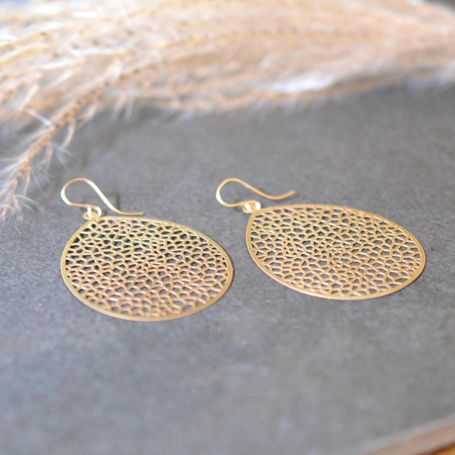 Art Deco Filigree, Gold Filled and Brass