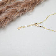 Anklet, Gold Filled Paperclip Chain Anklet with Heart Charm, Layering Anklet Body Jewelry