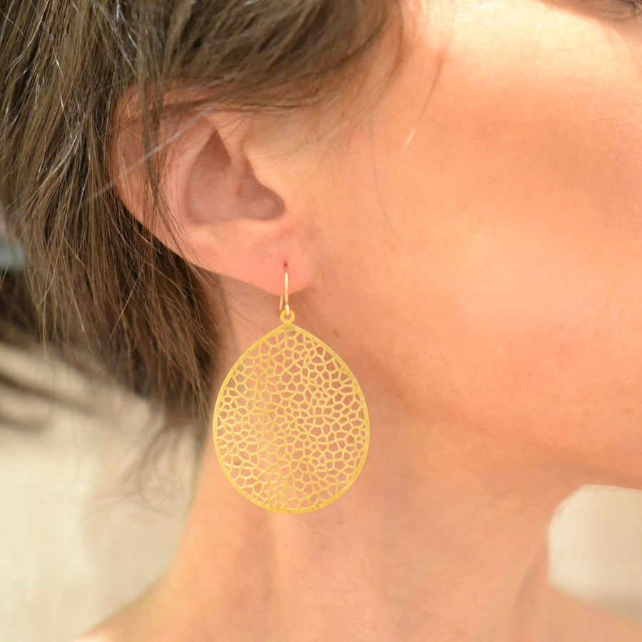Art Deco Filigree, Gold Filled and Brass