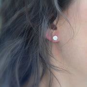 Brilliant Cut CZ Lab-Created Diamond Stud Earrings