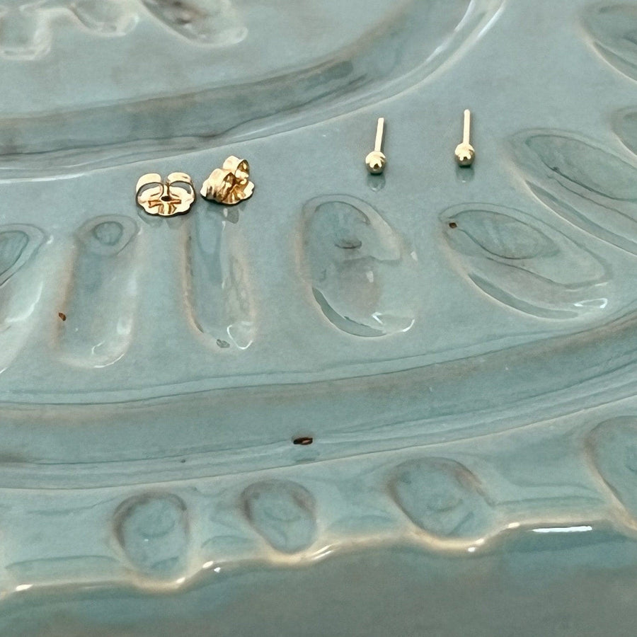 Teeny Tiny Ball Stud, 2mm