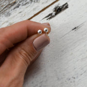 Classic Ball Stud, 3MM in 14k Gold Filled or Sterling Silver