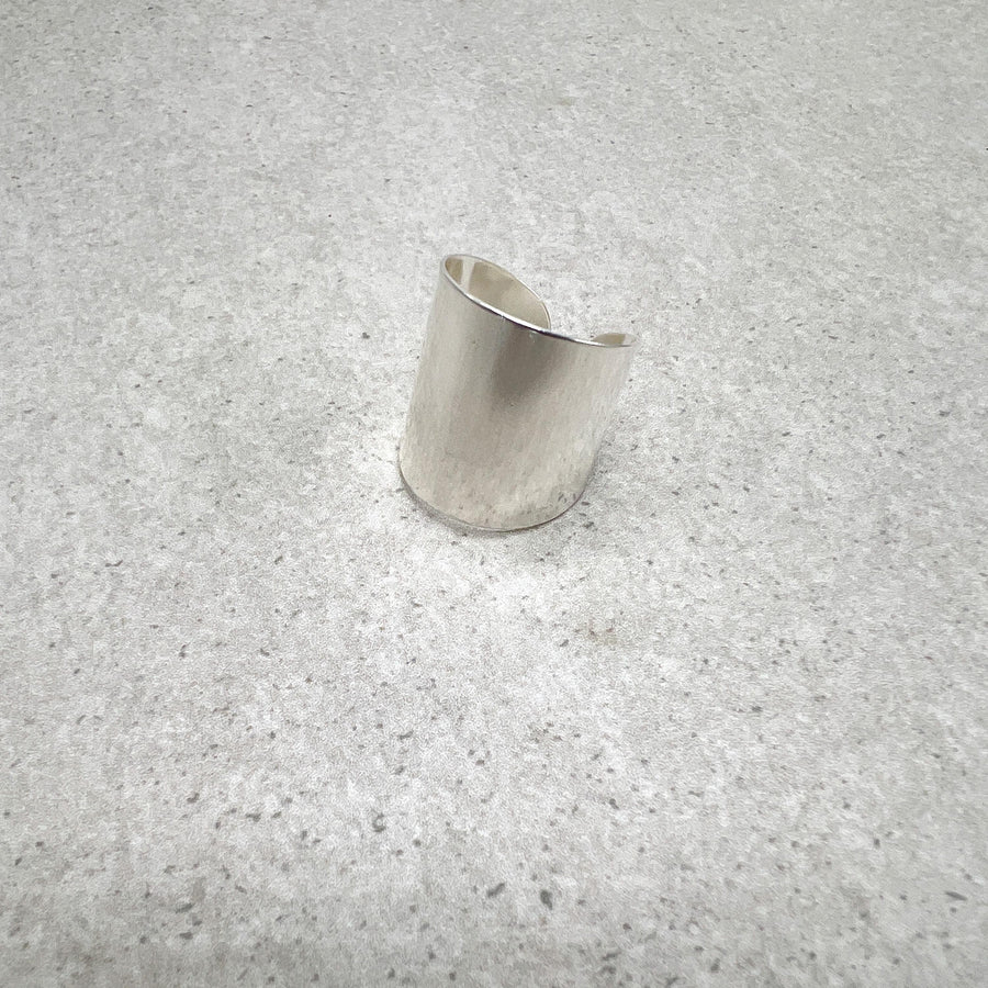 Wide Silver, Chunky Ring