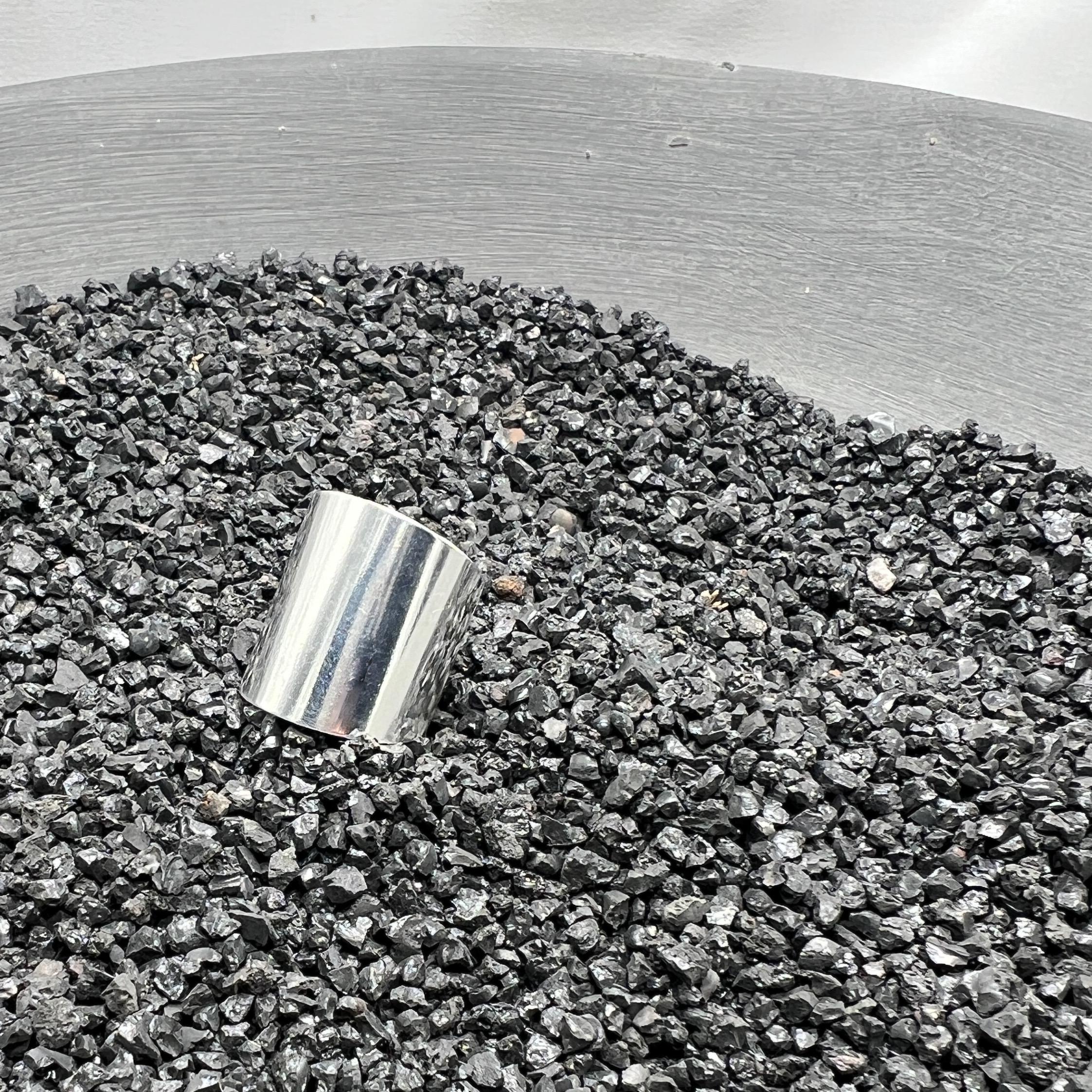 Wide Silver, Chunky Ring