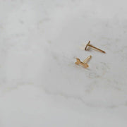 Little Arrow Studs, Matte - Gold Filled - Sela+Sage - Stud/Post Earrings