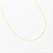 Simple Adjustable Chain - Gold Filled or Sterling Silver - Sela+Sage - Link & Chain Necklace